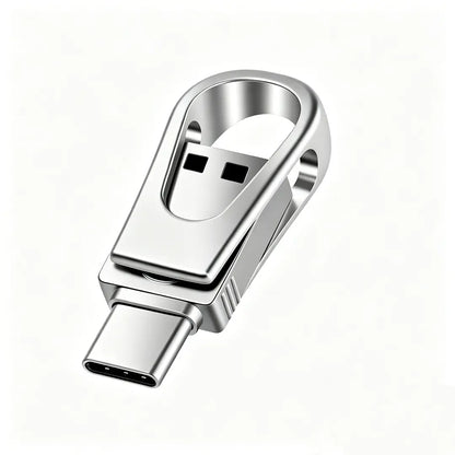 3-In-1 USB Flash Drive, Large Capacity, Dual Interface OTG Type-C, Suitable for Mobile Phones and Computers, Compatible with All Android/ Ios/Harmonyos, Suitable for Students and Office Use, G, Launched in 2026